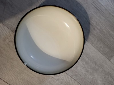 Sango Nova Black  Round Vegetable Bowl 4932