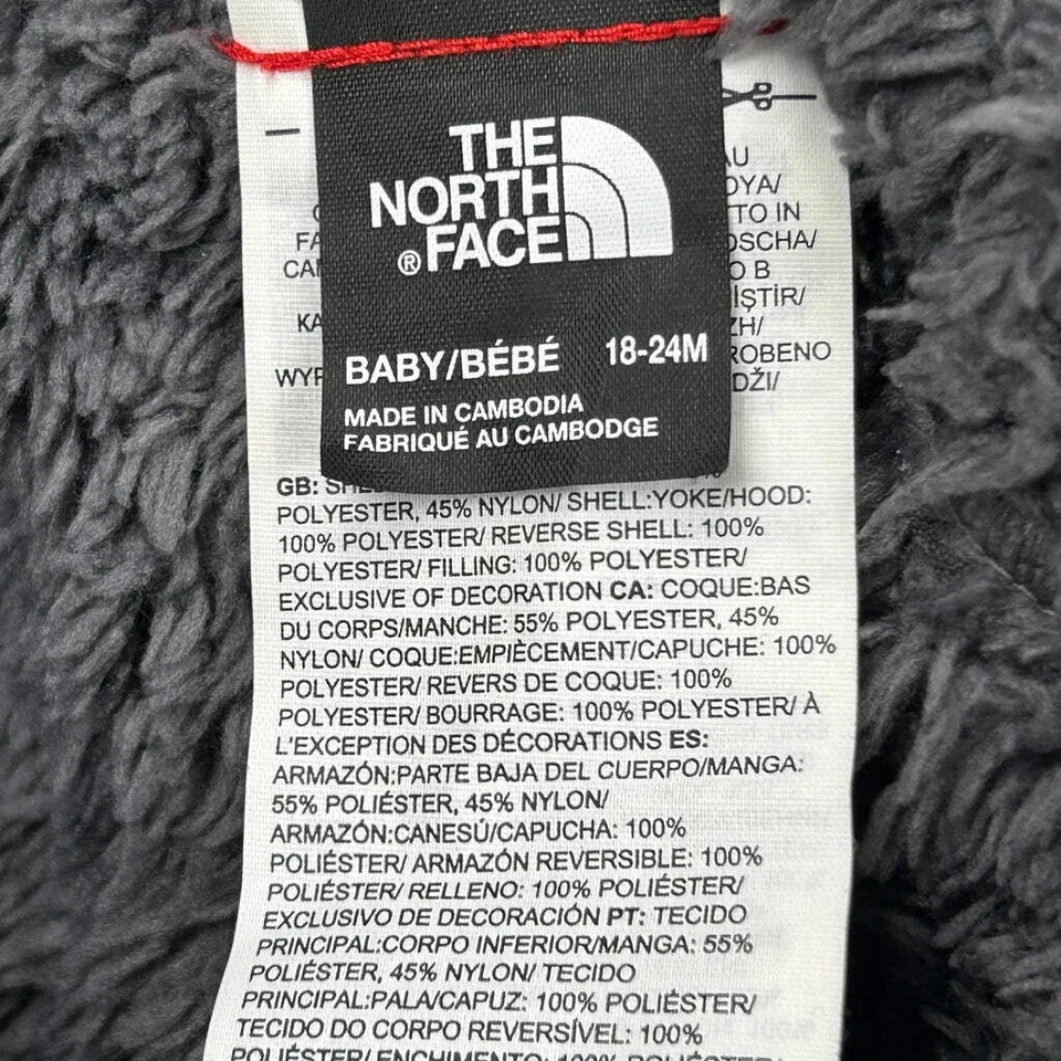 Age 18-24 Months The North Face Jacket - 2XS Black Nylon - Image 3 of 4