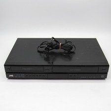 JVC DR-MV150B DVD VHS Combo Recorder Player HDMI Upscaling - TESTED