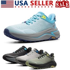 Men's Wide Toe Box Trail Running Shoes Cushion Walking Workout Barefoot Sneakers