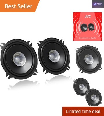 Erhöhen Sie Ihren Sound mit Kenwood CS-J510X 250W Dual-Cone-Lautsprechern - Stereo-Ausgang