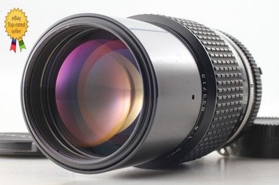 [ Top MINT w/ Cap ] Nikon Ai Nikkor 200mm f/4 Telephoto MF Prime Lens From JAPAN