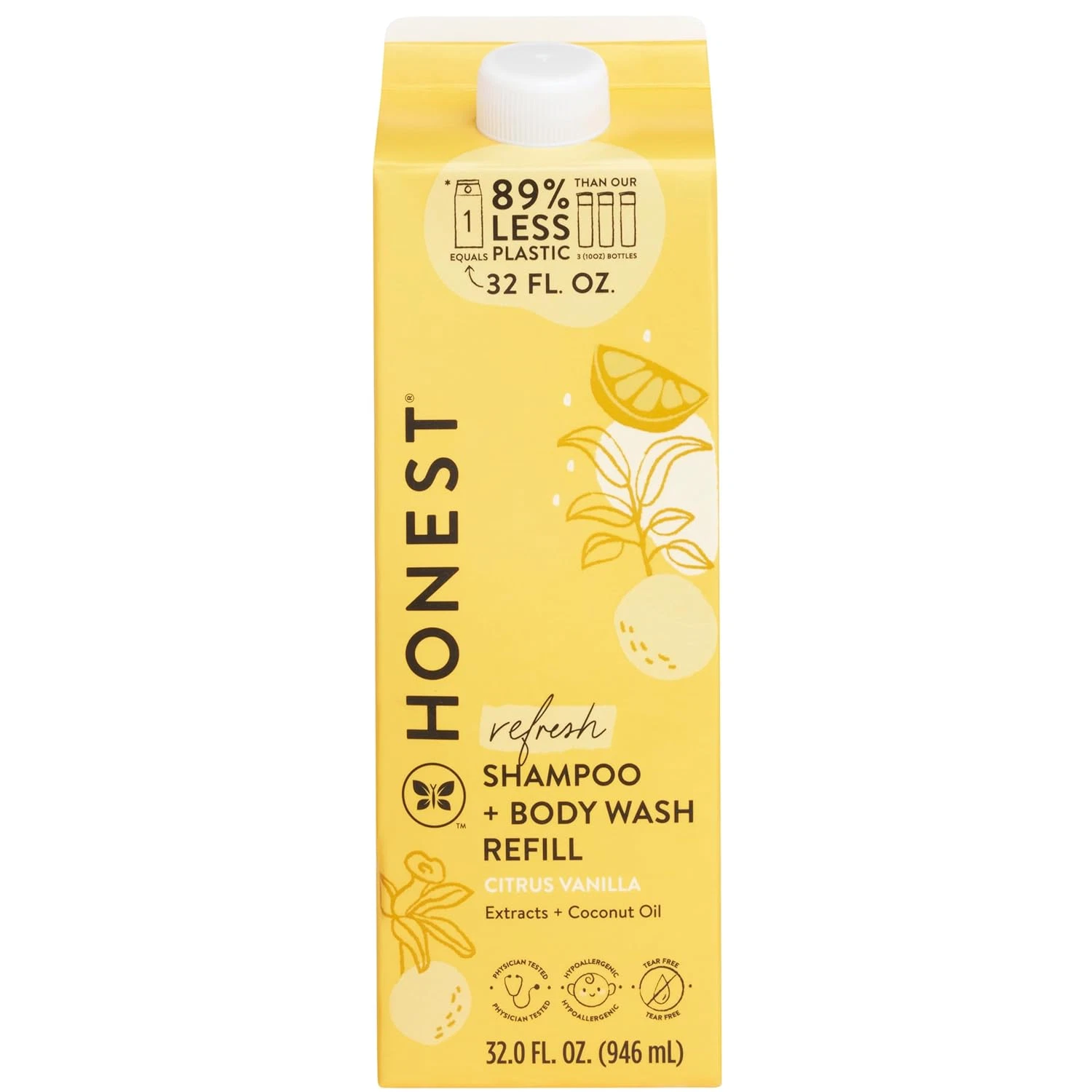 2-In-1 Cleansing Shampoo Body Wash Refill Carton, Gentle for Baby, Naturally Der
Opens in a new wind