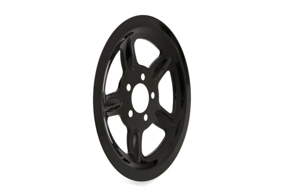 Черный чехол V-Twin 42-1132 для заднего 68 зубчатого шкива Harley Sportster 04-22 - Изображение 3 из 4