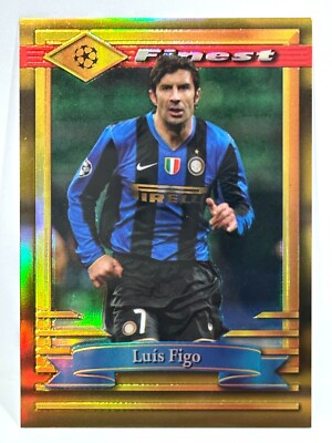 2022-23 Topps Finest Flashback UCC Inter Milan Legend Luis Figo