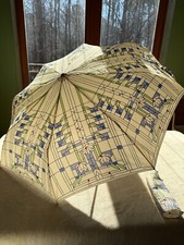Architect Frank Lloyd Wright's Waterlilies Folding Umbrella Museum of Modern Art