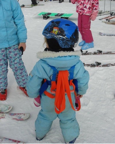 Ski Training Harness Skating Snowboard Kids Skiing Shoulder Harness Beginners - Picture 3 of 11