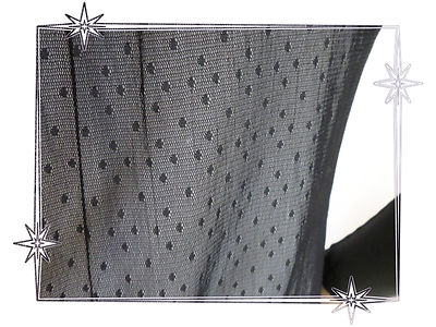 Haut Fantaisie Noir Et Gris En Tulle Cop Copine - Modèle Cubane - Taille 36/38 - Occasion Très Bon état