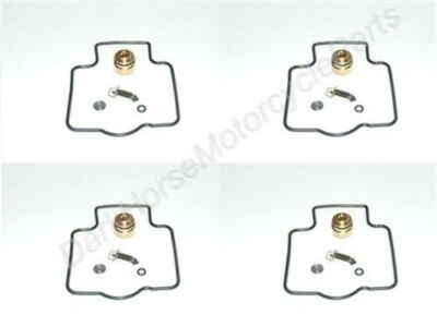 4x Carburetor Rebuild Kits for Kawasaki ZX600E Ninja ZX6 94-02 K&L