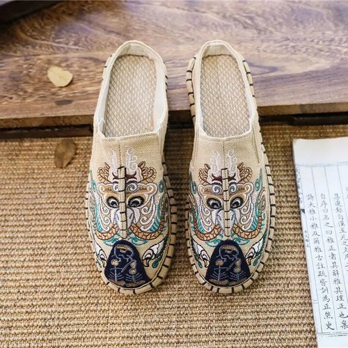 Summer Vintage Kungfu Shoes ethnic style shoes Chinese Traditional Shoes Wushu - Picture 14 of 23