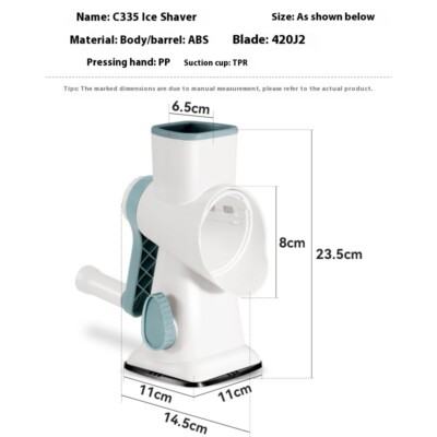 Multi-function Vegetable Chopper Hand Roller Shredded Cheese Silk Hand Kitchen G