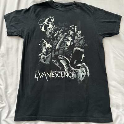 Evanescence Band Rock Tour Unisex Cotton T-Shirt Full Size