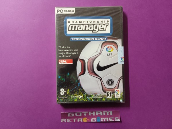 Championship Manager Temporada 03-04 Precintado Juego  PC
