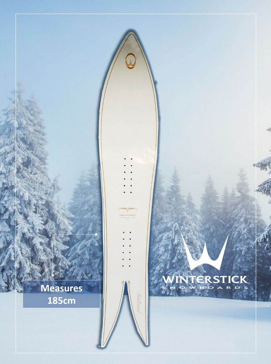 SNOWBOARD, Super RARE Vintage Winterstick Swallowtail SNOWBOARD, Super RARE Vintage Winterstick Swallowtail