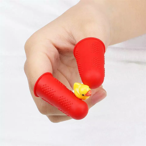 1-4 Set schnittfeste, hitzebeständige Fingerschutz-Fingerkappe aus Silikon DE - Picture 17 of 25