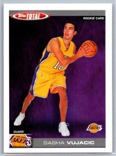 Sasha Vujacic - 2004-05 Topps Total Basketball #350  - ROOKIE CARD - NM (A 4)
