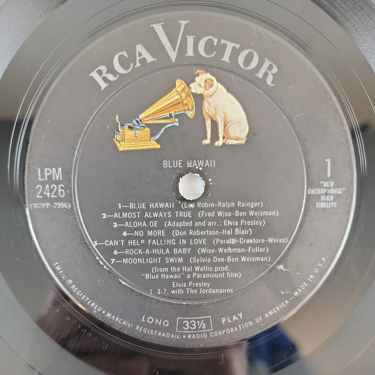 Elvis Presley BLUE HAWAII UKオリジナル mono深溝 Elvis Presley Blue Hawaii - 1st - Mono UK vinyl LP album (LP