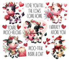 Cows, Mouse Pad, Sublimated, Can Personalize, Made to Order mp287