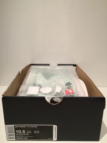 Nike Air Force 1 Low '07 AS QS All Star 90/10 Vast Grey White Sz 10.5 AH6767 001 - Picture 3 of 10