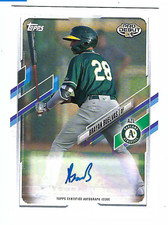 BRAYAN BUELVAS 2021 TOPPS PRO DEBUT BASEBALL AUTO