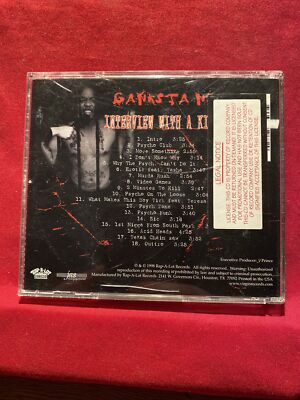 GANKSTA NIP - INTERVIEW WITH A KILLA (CD promo VG 1998 Rap-A-Lot