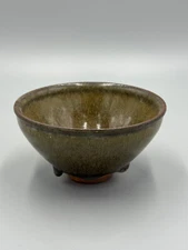 Chinese Song Dynasty Jian Ware Kilin Porcelain Hare's fur Tea Bowl 4 3/4''