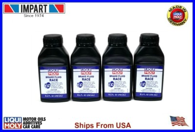 Liqui Moly Racing Race Brake Fluid (4) 8.4 fl oz 250mL Bottles LM20156