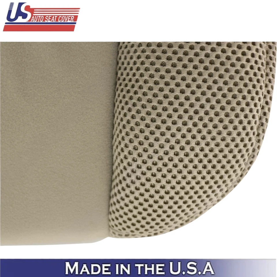 Тканевые сменные чехлы на передние нижние сиденья для Nissan Pathfinder 2007-2015 годов выпуска желтовато-коричневые - Изображение 4 из 4