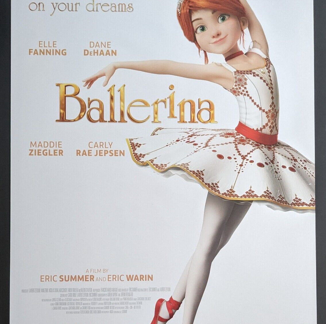 Ballerina (2016) Original 27x40 One Sheet Movie Poster Rolled