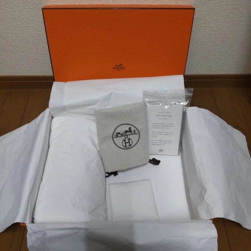 Authentic Hermes Kelly 25 Empty Box set with dust bag and raincoat