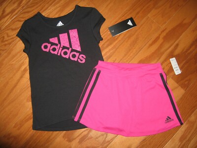 adidas skirt set