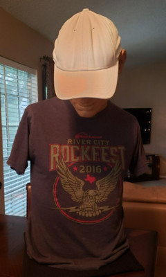 The Bud Light River City Rockfest 2016 Gray T-shirt XL Super Clean (Bin M2)