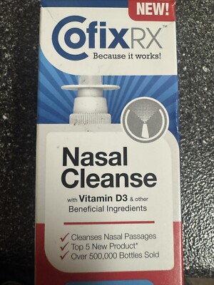 CofixRX Nasal Spray Povidone Iodine 1.25% Nasal Spray Xylitol FREE SHIP FRESH