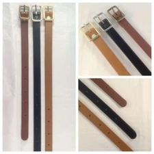1/2 in. Adjustable Leather Strap Extenders Extensions for Bag Straps - 3 lengths
