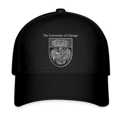 ★LOW CLASSIC★ Lc LOGO BALL CAPBLACK Chicago University Logo Black Hat Printed Baseball Cap Size