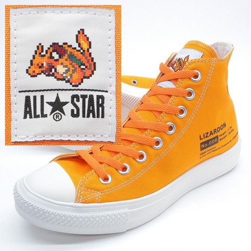 POKEMON CONVERSE All Star Light Pokemon Hi Charizard Orange US | eBay