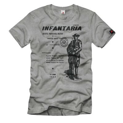 INFANTARIA Potugal Revista Portuguesa Militar 1935 Soldat Forças T-Shirt#33380
