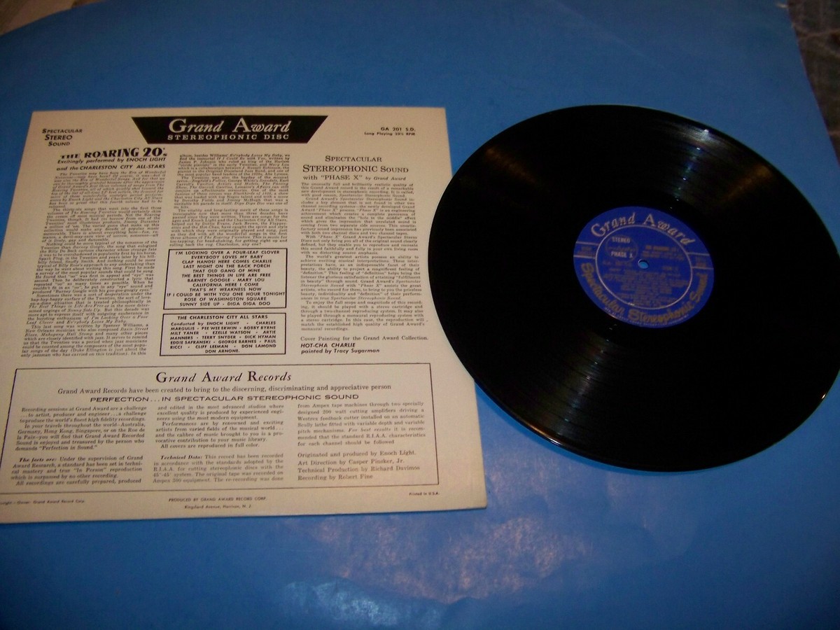 Vintage Vinyl Record LP The Roaring 20's 