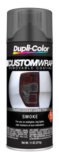 1 PK,Duplicolor CWRC815 Custom Wrap Removable Paint - Smoke Lens Tint, 11 oz - Picture 1 of 1