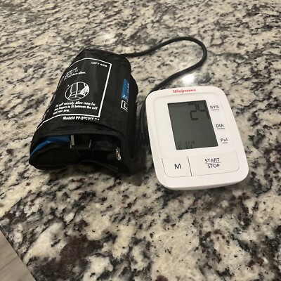 Blood Pressure Monitor, One-Size Cuff, Auto Arm, Walgreens - No Box New