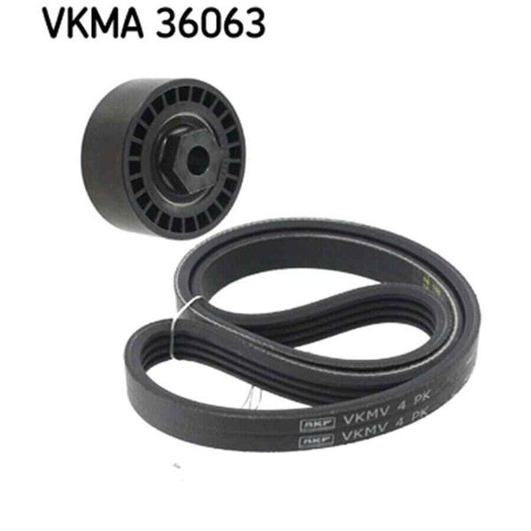 SKF Keilrippenriemensatz Vkma 36063-image