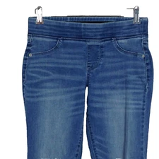 Old Navy Rockstar Pull On Raw Hem Jegging womens size 2 light wash mid rise