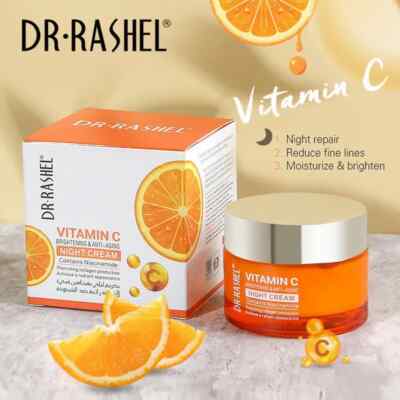 Dr.Rashel Vitamin C Brightening & Anti-Aging Face Night Cream 50 g Unisex