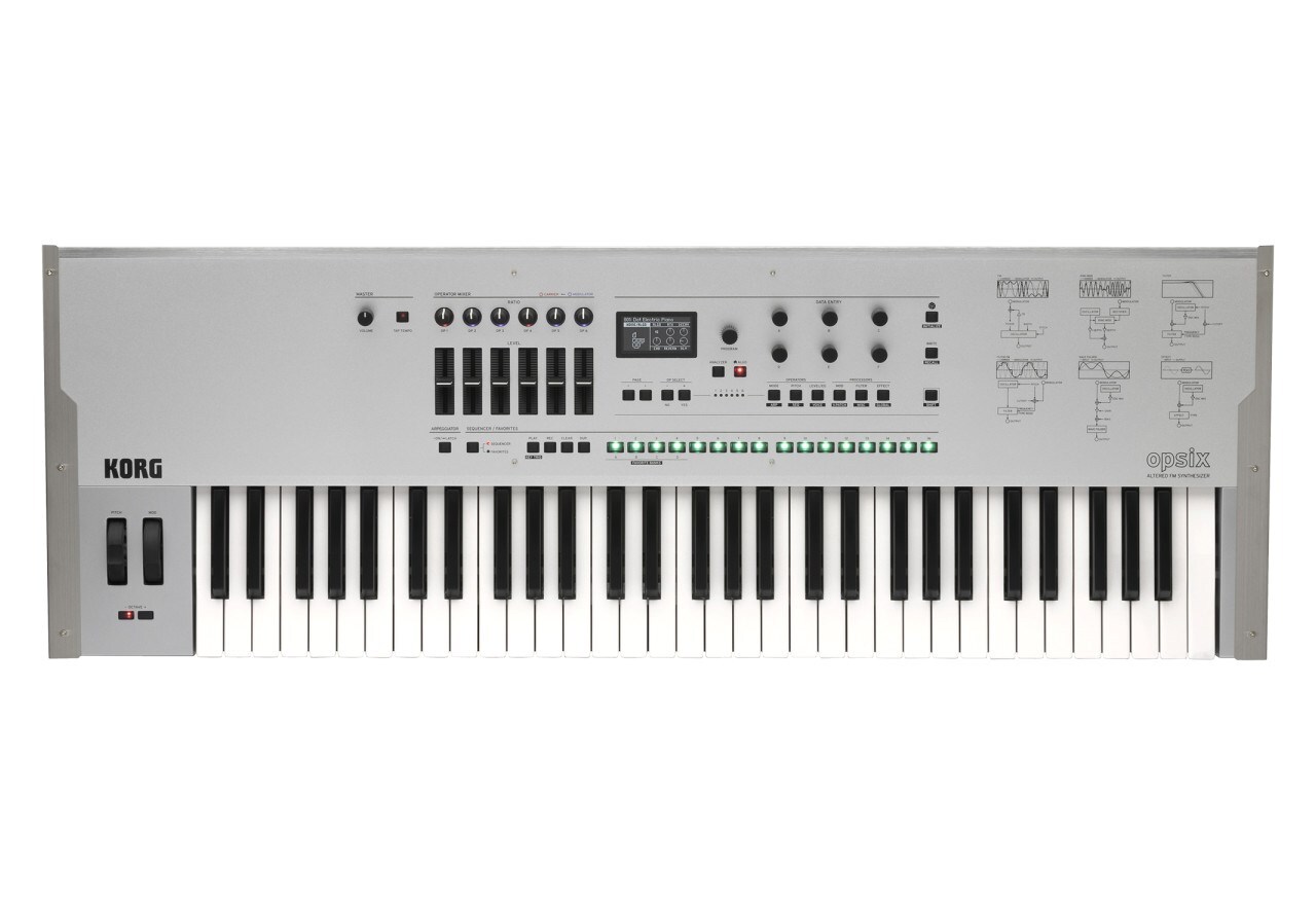 4959112238046 Korg OPSIX SE Platinium Limited Edition - цифровой синтезатор KO 348190₽