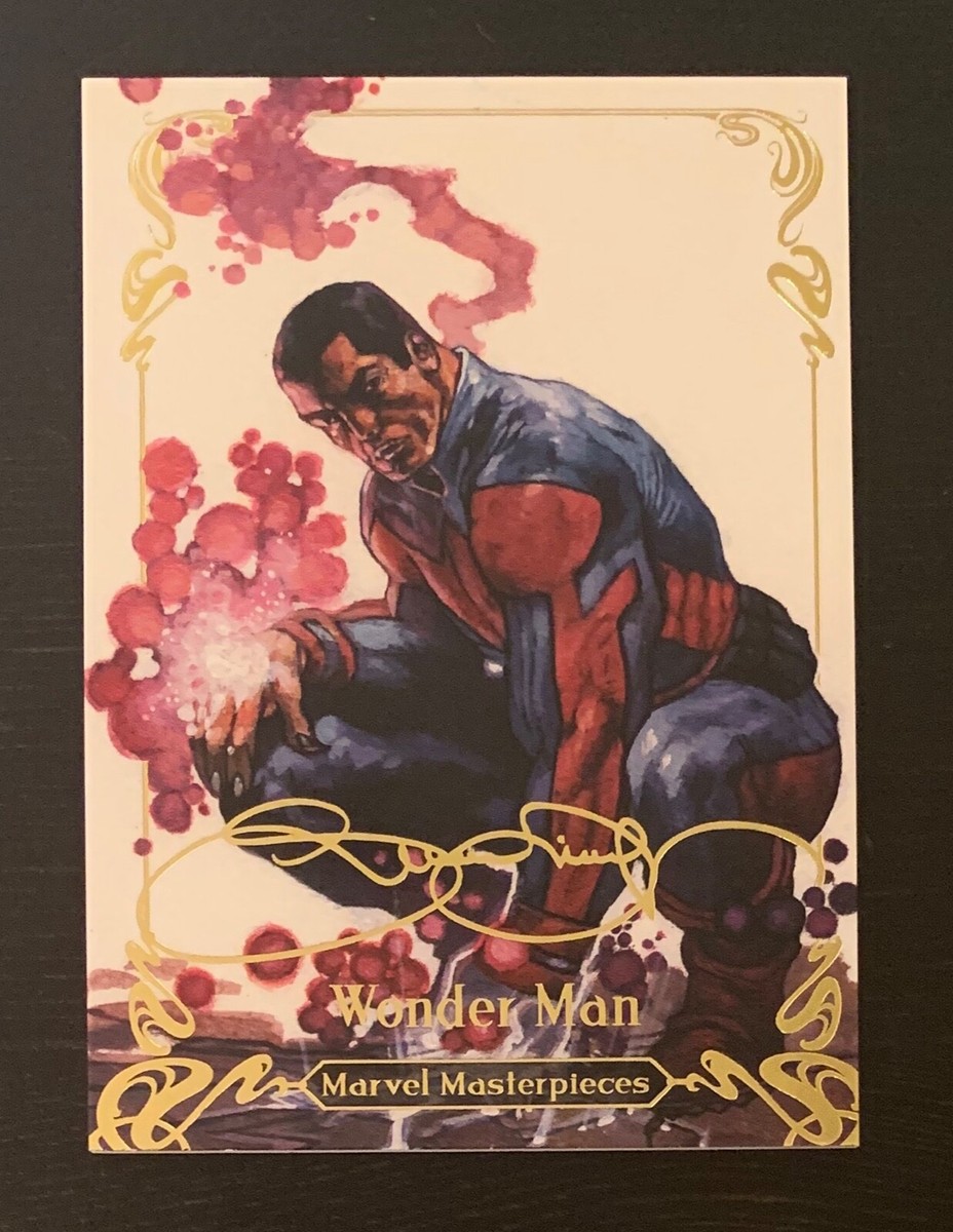 2018 Marvel Masterpieces Skybox Gold Signature Card Singles NM/M