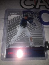 2021 Panini Chronicles CLEAR VISION TREVOR LARNACH RED PARALLEL /100 TWINS RC