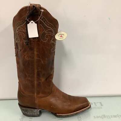 Idyllwind Tough Cookie Western Boot Brown Womens Size 7.5M, Preowned.