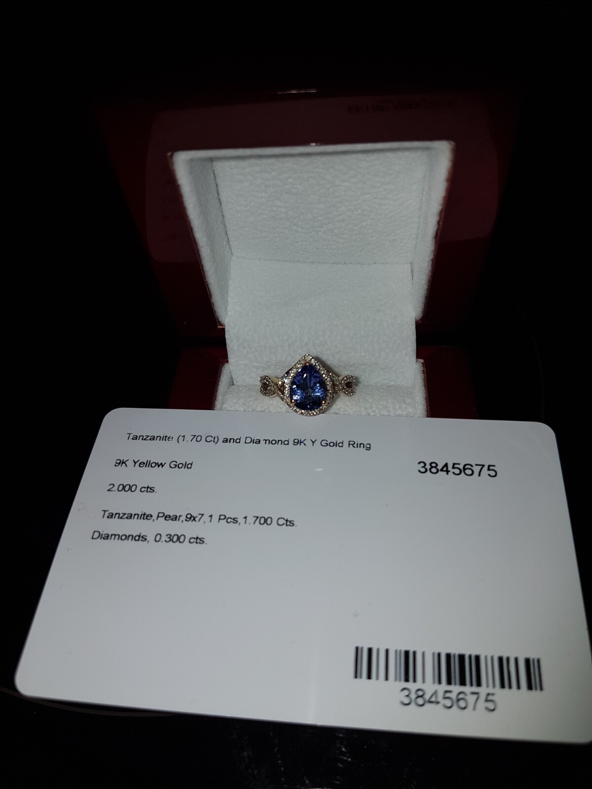 Stunning Diamond and Tanzanite Ring eBay
