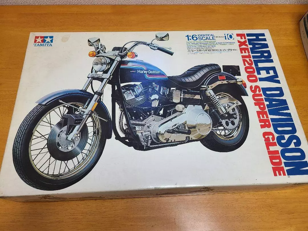 【Good】Tamiya 1/6 Harley-Davidson FXE1200 Super Glide Model Kit F/S Rare F/S