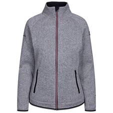 Trespass Womens Marl Fleece Full Front Zip With Soft Inner Collar Toddy